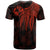 Tonga T Shirt Polynesian Wings (Red) - Polynesian Pride