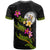 Niue Polynesian Custom T Shirt Plumeria Tribal - Polynesian Pride