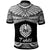 Tahiti Polo Shirt Polynesian Tattoo White Version - Polynesian Pride