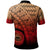 American Samoa Polynesian Custom Polo Shirt Plumeria Tattoo Tribal - Polynesian Pride