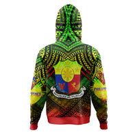 Philippines Polynesian Hoodie Custom Hope Begins In Your Home Reggae Style - Polynesian Pride