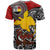 Papua New Guinea T shirt Custom Madang Of Papua New Guinea With Polynesian Patterns T shirt - Polynesian Pride