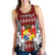 Tonga Women Racerback Tank - Pattern Inspired By Tonga And Polynesian With Coat Of Arms - Polynesian Pride