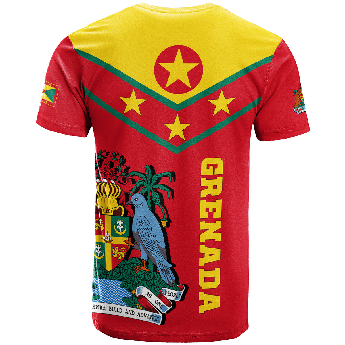 Grenada T Shirt Proud Grenadian LT12 - Polynesian Pride