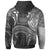 Samoa Custom Hoodie Samoa Seal Wave Style (Black) - Polynesian Pride