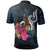 Vanuatu Polynesian Polo Shirt Tropical Flower - Polynesian Pride