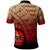 Tahiti Polynesian Polo Shirt Plumeria Tattoo Tribal - Polynesian Pride