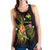 Papua New Guinea Polynesian Personalised Women's Racerback Tank - Legend of Papua New Guinea (Reggae) - Polynesian Pride