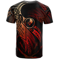 Yap Micronesia Custom T Shirt Yap Legend Red Version - Polynesian Pride