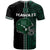 Hawaii Kakau Warrior Football T Shirt LT12 - Polynesian Pride