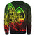 Guam Sweatshirt - Polynesian Pattern Style Reggae Color - Polynesian Pride