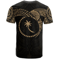 Chuuk Micronesian T Shirt Full Color Heart Shield - Polynesian Pride