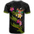 Fiji Polynesian T Shirt Plumeria Tribal - Polynesian Pride