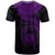 Polynesian Hawaii T Shirt Hawaiian Waves (Purple) - Polynesian Pride