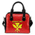 Hawaii Kanaka Polynesian Shoulder Handbag One Size Red - Polynesian Pride