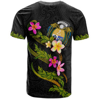 Nauru Polynesian Custom T Shirt Plumeria Tribal - Polynesian Pride