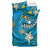 Tokelau Polynesian Bedding Set - Spring Style Blue Color - Polynesian Pride