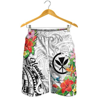 Hawaii Hibiscus Kanaka Polynesia Men Short - LT2 - Polynesian Pride