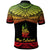 New Caledonia Custom Polo Shirt Polynesian Tattoo Reggae Version - Polynesian Pride