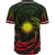 Marshall Islands Polynesian Baseball Shirt - Reggae Tribal Wave - Polynesian Pride