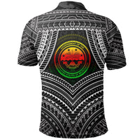 Federated States of Micronesia Polo Shirt FSM Seal Reggae Color - Polynesian Pride