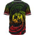 Tonga Polynesian Baseball Shirt - Reggae Tribal Wave - Polynesian Pride