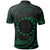 Cook Islands Polynesian Custom Polo Shirt Green Tribal Wave - Polynesian Pride