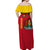 Grenada Off Shoulder Long Dress - Proud Grenadian - LT12 - Polynesian Pride