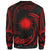 Marshall Islands Polynesian Sweater - Red Tribal Wave - Polynesian Pride