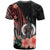 Vanuatu T Shirt Red Polynesian Hibiscus Pattern Style - Polynesian Pride