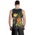 Nauru Polynesian Personalised Men's Tank Top - Legend of Nauru (Blue) - Polynesian Pride