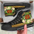 Papua New Guinea High Top Shoes - Polynesian Gold Patterns Collection - Polynesian Pride