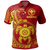 Hawaii Polynesian Polo Shirt Vintage Polynesian Turtle (Red) Unisex Red - Polynesian Pride