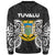 Tuvalu Polynesian Sweater - Spirit Style White - Polynesian Pride