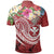 Polynesian Hawaii Kanaka Maoli Polo Summer Plumeria (Red) - Polynesian Pride