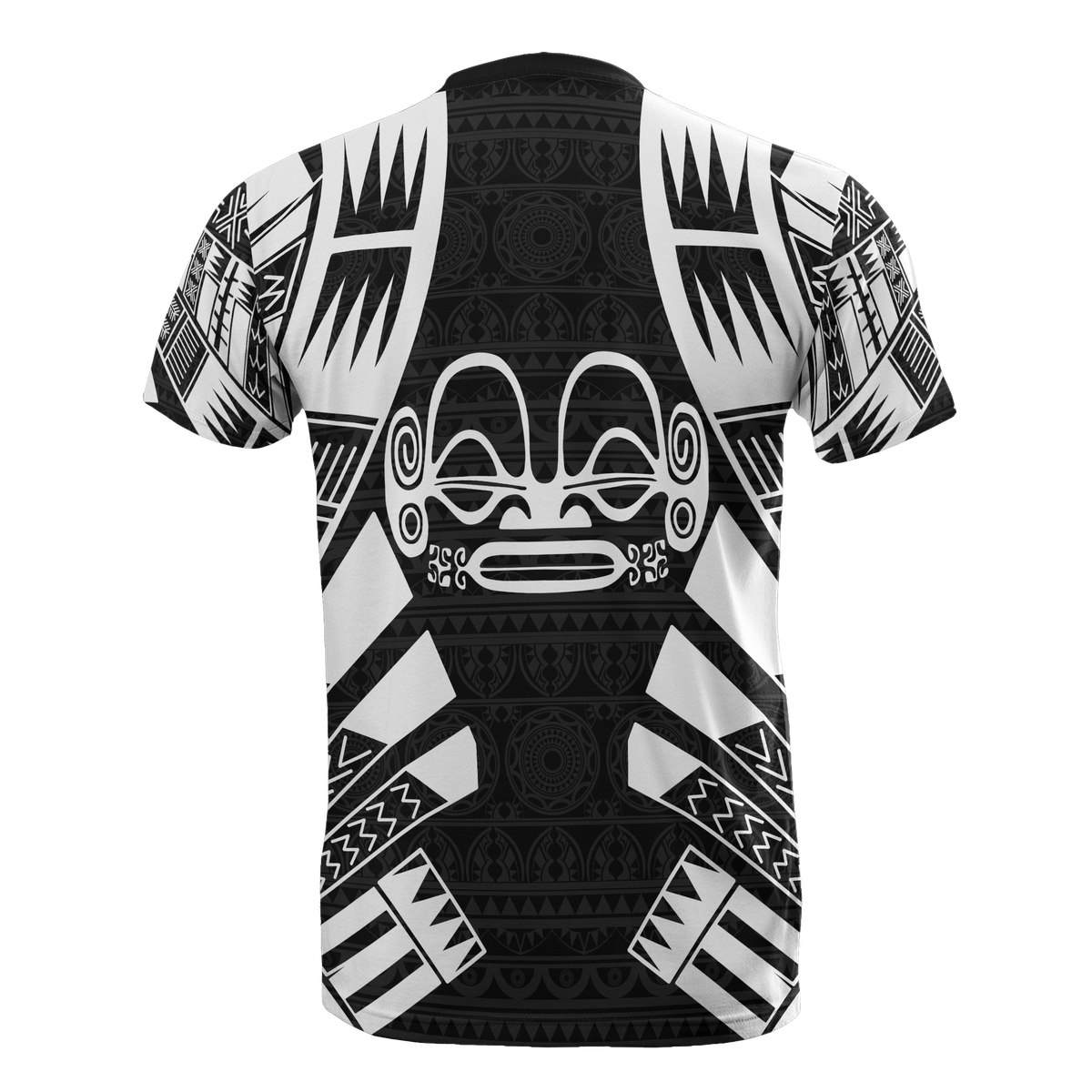 Marquesas Islands T Shirt Marquesas Islands Tiki Face Tattoo Style - Polynesian Pride