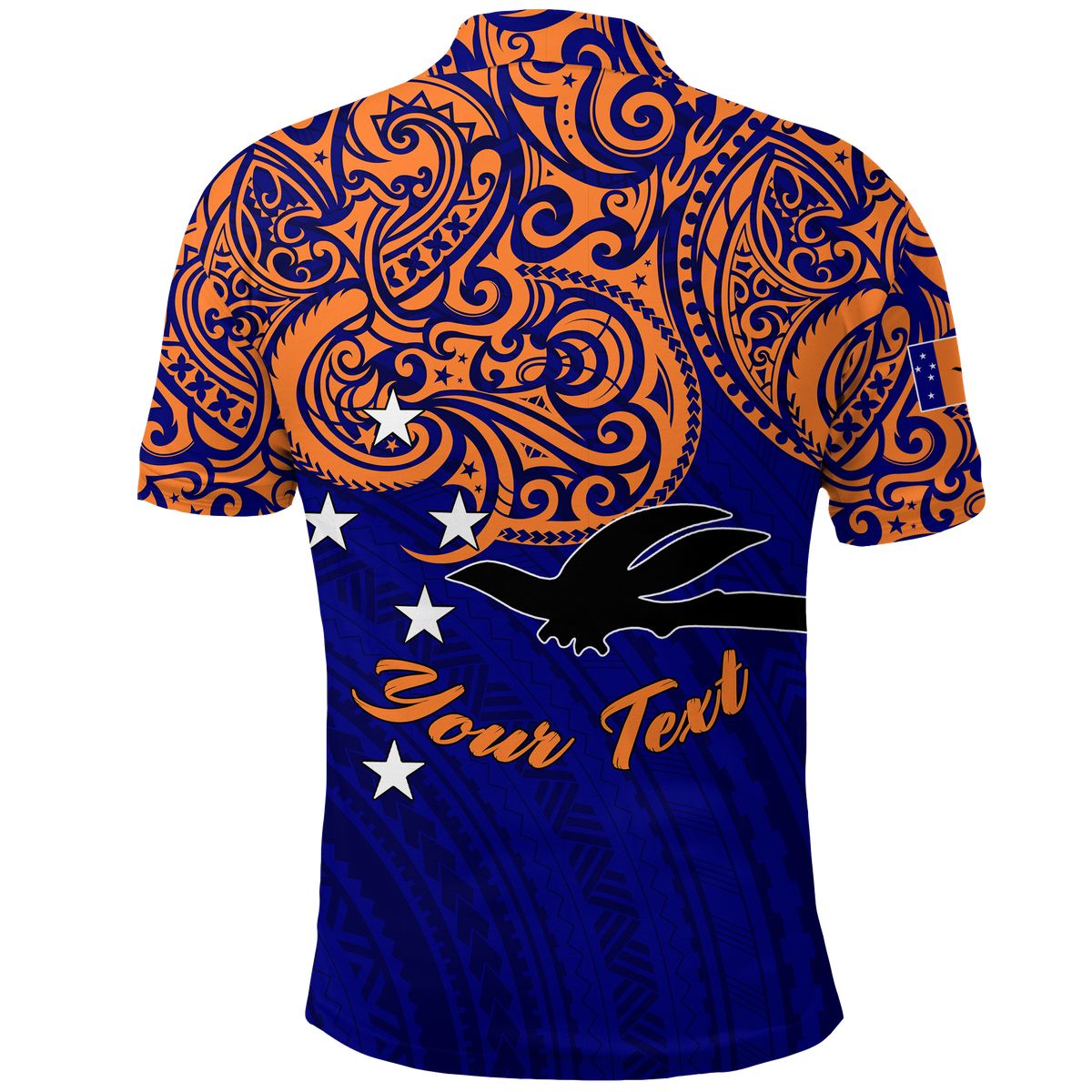 Custom Papua New Guinea New Ireland Pride Polo Shirt LT12 Unisex Blue - Polynesian Pride