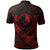 Yap Custom Polynesian Polo Shirt Yap Red Seal Camisole Hibiscus Style - Polynesian Pride