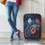 Guam Polynesian Luggage Cover - Blue Turtle Hibiscus - Polynesian Pride