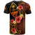 Guam T Shirt Hibiscus Plumeria Mix Tribal Leaves - Polynesian Pride