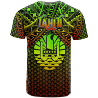 Polynesian Tahiti T Shirt Reggae Vintage Polynesian Patterns - Polynesian Pride