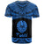 Tahiti Polynesian T Shirt Tahitian Pride Blue Version - Polynesian Pride