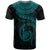 New Caledonia Polynesian Custom T Shirt New Caledonia Waves (Turquoise) - Polynesian Pride