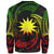 Nauru Polynesian Sweater - Reggae Tribal Wave - Polynesian Pride