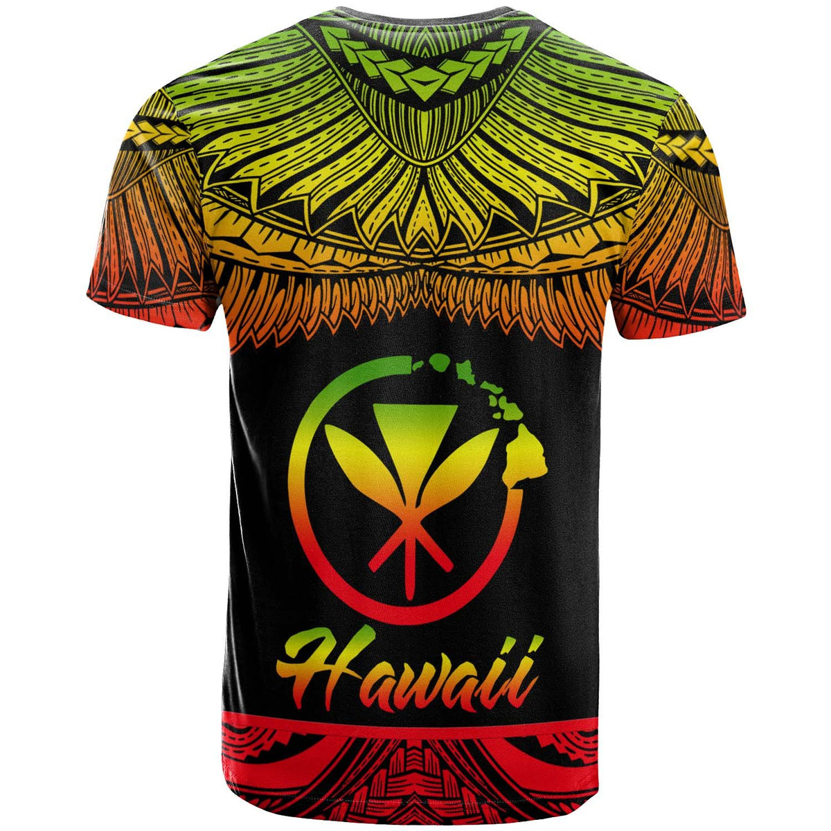 Hawaii Polynesian T Shirt Hawaii Pride Reggae Version - Polynesian Pride