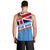 Fiji Day Men Tank Top - Tapa Pattern With Flag - LT12 - Polynesian Pride