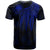 Federated States of Micronesia Custom T Shirt Polynesian Wings (Blue) - Polynesian Pride