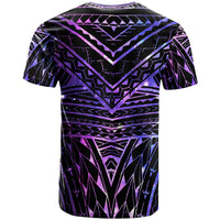 Polynesian Spearhead Purple Galaxy T Shirt LT12 - Polynesian Pride