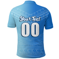(Custom Personalised) Mauke Cook Islands Pride Polo Shirt - LT12 - Polynesian Pride