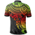 Polo Shirt Polynesian Reggae Turtle Hibiscus - Polynesian Pride